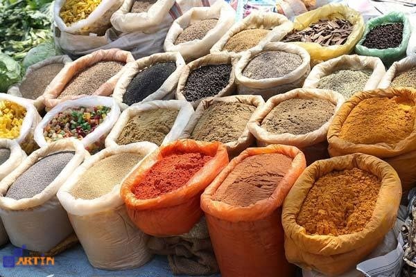 Spices from Qeshm island Bandari food Iran