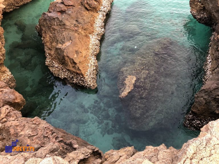 Hengam island clear waters in Qeshm