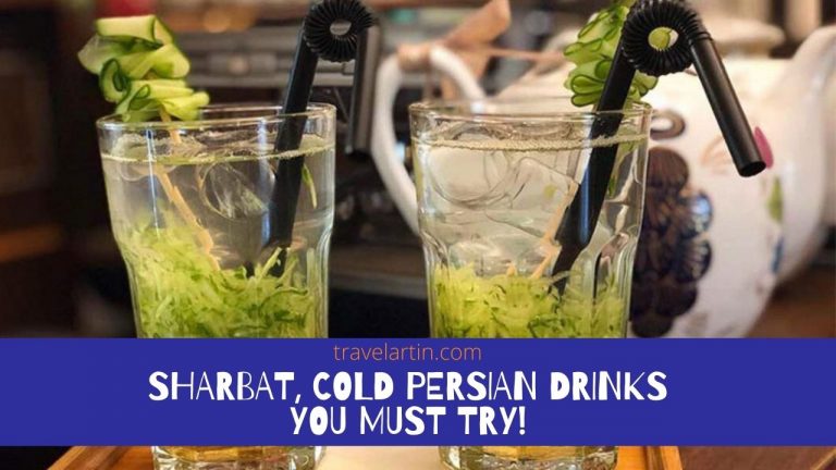 Persian cold Sharbat benefits and varities