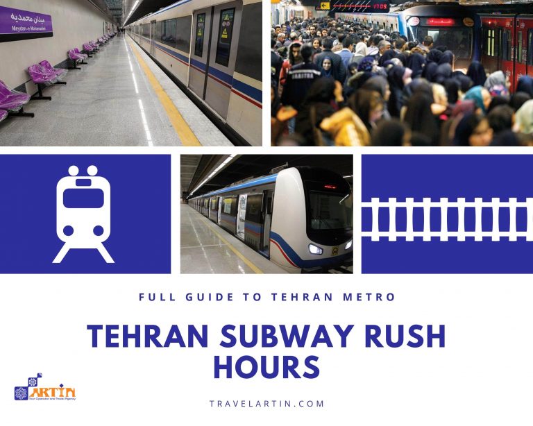 11Tehran subway rush hours